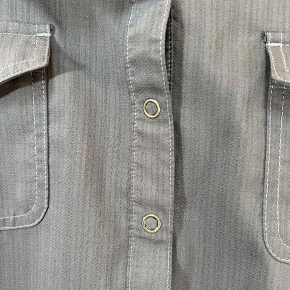 Kuhl Costa Hoodie Womens Size Medium Blue Lightweight Half Snap - Picture 4 of 8